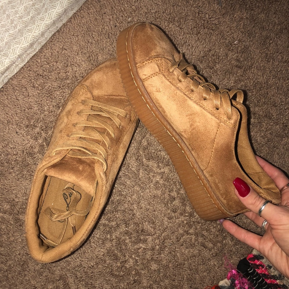 Brown shoes